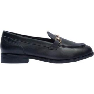 MOCASIN DE PIEL CON ADORNO NEGRO SCHATZ COMFORT FLEX