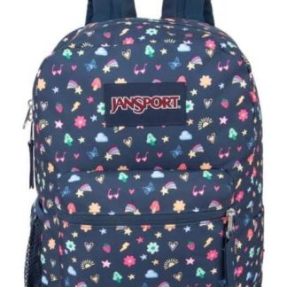MOCHILA CROSS TOWN MULTICOLOR JANSPORT