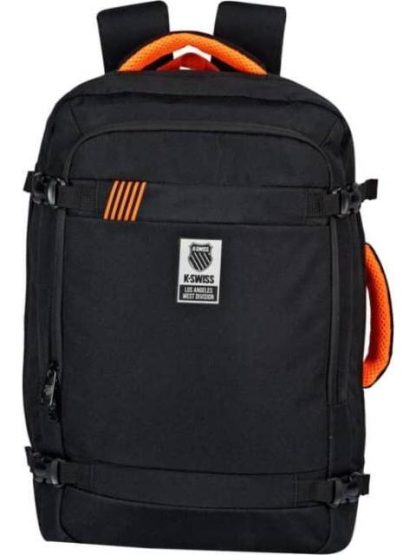 MOCHILA ESCOLAR NEGRO K-SWISS