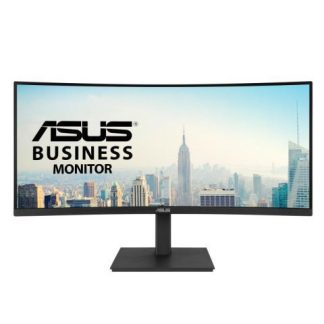 MONITOR CURVO ASUS VA34VCPSN LED 34 3440X1440 ULTRA WIDE QUAD HD 100HZ HDMI-DISPLAYPORT BOCINAS INTEGRADAS NEGRO