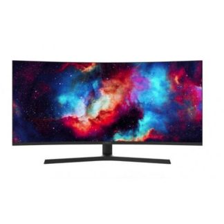 MONITOR CURVO LANIX LX340 34 PULGADAS 3440 X 1440 PIXELES 5 MS NEGRO TASA DE REFRESCO DE 165 HZ 2 DISPLAY PORT 1 HDMI BOCINAS INTEGRADAS