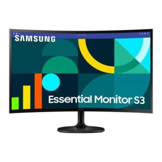 MONITOR CURVO SAMSUNG ESSENTIAL S3 LCD 27 1920X1080 FULL HD 100HZ HDMI NEGRO