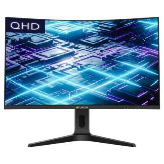 MONITOR GAMER CURVO HYUNDAI HT32CGMBK03 LED 32 WIDE QUAD HD G-SYNC-FREESYNC 165HZ HDMI NEGRO