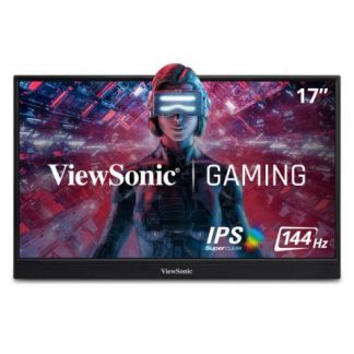 MONITOR GAMER PORTATIL VIEWSONIC VX1755 LED 17 FULL HD FREESYNC 144HZ HDMI BOCINAS INTEGRADAS (2 X 0.8W) NEGRO