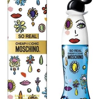 MOSCHINO SO REAL EAU DE TOILETTE 100 ML PARA MUJER