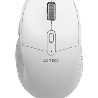 MOUSE ERGONOMICO ACTECK OPTICO OPTIMIZE ERGO MI680 INALAMBRICO USB-A 1600DPI BLANCO