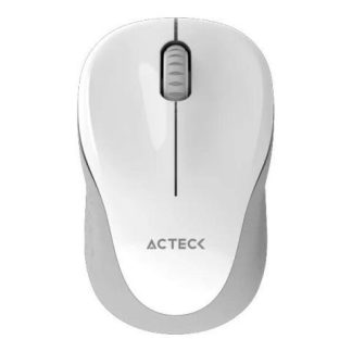 MOUSE ERGONOMICO ACTECK OPTICO OPTIMIZE TRIP MI480 INALAMBRICO USB-A 1600DPI BLANCO