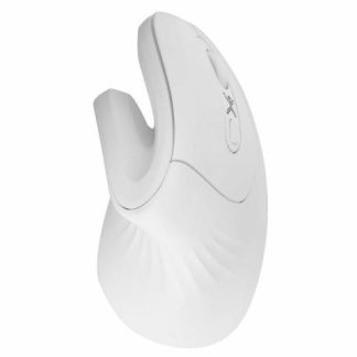 MOUSE ERGONOMICO PERFECT CHOICE OPTICO SNOUSE INALAMBRICO USB 3200DPI BLANCO