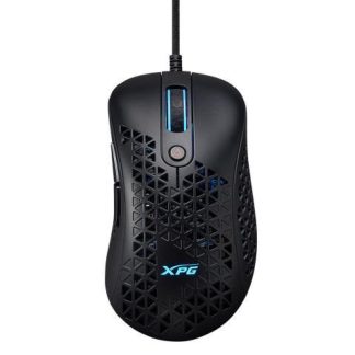 MOUSE GAMING XPG SLINGSHOT. CON SENSOR OPTICO PMW3360 OFRECE HATA 12 000 DPI. CABLE TRENZADO ULTRALIGERO EFECTOS DE ILUMINACION RGB SLINGSHOTBKCWW