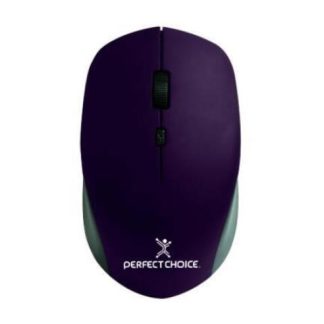 MOUSE PERFECT CHOICE OPTICO PC-045113 INALAMBRICO USB 2200DPI MORADO