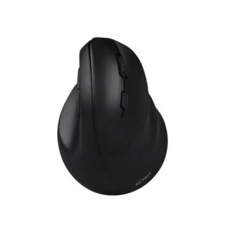 MOUSE VERTICAL ERGONOMICO ACTECK OPTICO VIRTUOS FITT MI520 INALAMBRICO USB 2400DPI NEGRO
