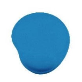 MOUSEPAD GAMER MANHATTAN BROBOTIX CON DESCANSA MUNECAS DE GEL 20X23CM GROSOR 20MM TURQUESA