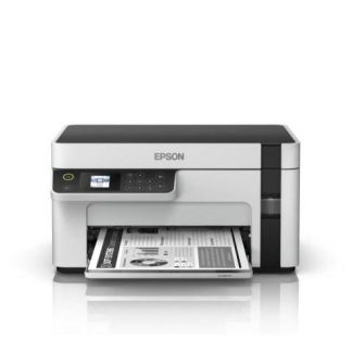 MULTIFUNCIONAL EPSON ECOTANK M2120 BLANCO Y NEGRO INYECCION TANQUE DE TINTA INALAMBRICO PRINT-SCAN-COPY