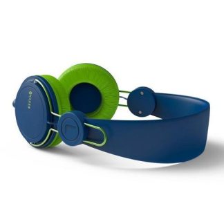 NACEB AUDIFONOS CON MICROFONO AIR ALAMBRICO 1.2 METROS 3.5MM AZUL-VERDE