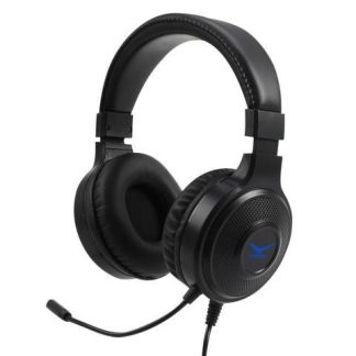 NACEB AUDIFONOS GAMER BLACK MAMBA ALAMBRICO 2 METROS 3.5MM NEGRO