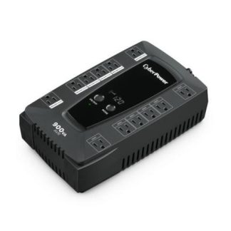NO BREAK CYBERPOWER AVRG900LCD 480W 900VA ENTRADA 90-148V SALIDA 120V 12 CONTACTOS