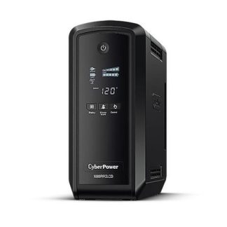 NO BREAK CYBERPOWER CP1000PFCLCD 600W 1000VA ENTRADA 90-140V SALIDA 120V 10 CONTACTOS - ¡ENVIO GRATIS LIMITADO A 15 UNIDADES POR CLIENTE!