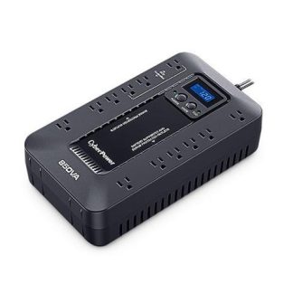 NO BREAK CYBERPOWER ECOLOGIC UPS EC850LCD 510W 850VA ENTRADA 96-140V