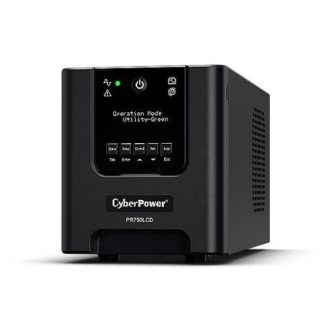 NO BREAK CYBERPOWER PR750LCD 525W 750VA ENTRADA 75-154V SALIDA 120V 6 CONTACTOS