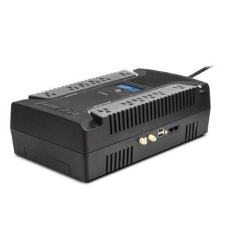 NO BREAK FORZA POWER TECHNOLOGIES HT-750LCD 375W 750VA ENTRADA 81-145V SALIDA 108-122V 12 CONTACTOS