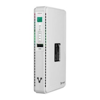NO BREAK MINI VORAGO NBM-300 8800MAH ENTRADA 100 - 240V 1 CONTACTO USB 2 CONTACTOS PLUG PARA MODEM
