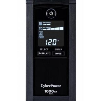NOBREAK CYBERPOWER 1000 VA 600 W 8 H HOGAR Y OFICINA