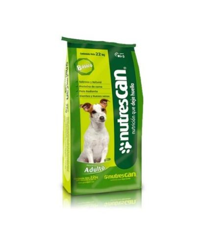 NUTRESCAN BASICO ALIM PERRO ADULTO 22 KG