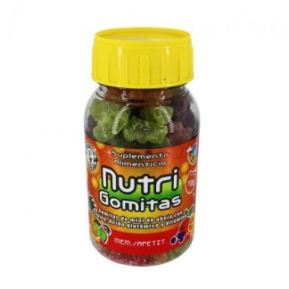 NUTRI GOMITAS 210GR. MEM APETIT. MIEL DE ABEJAL-LISINAACIDO GLUTA BIO SER NATURAL