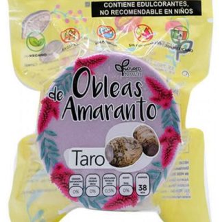 OBLEAS DE AMARANTO CON TARO 50 G NATURED C 12