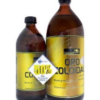 ORO COLOIDAL 1000 ML + 500 ML GRATIS 20 PPM GUMMA CORPORATION