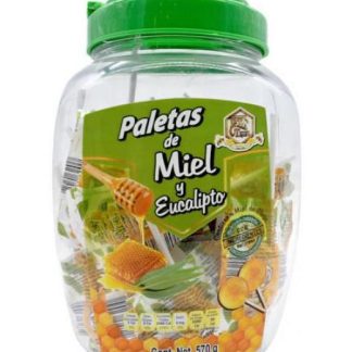 PALETAS DE MIEL Y EUCALIPTO 570 G LA TIA TRINI P 60