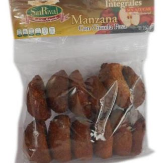 PANECILLOS INTEGRALES SIN AZUCAR DE MANZANA CON CIRUELA PASA SIN RIVAL