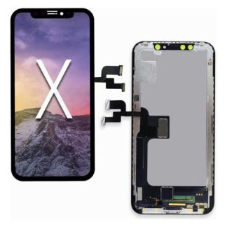 PANTALLA COMPLETA COMPATIBLE CON IPHONE X A1865 A1901 A1902 INCELL COLOR NEGRO
