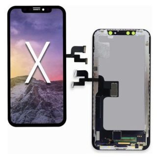 PANTALLA COMPLETA COMPATIBLE CON IPHONE X A1865 A1901 INCELL NEGRO