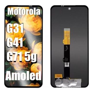 PANTALLA COMPLETA COMPATIBLE CON MOTOROLA G41 XT2167-1 NEGRO