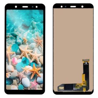 PANTALLA COMPLETA COMPATIBLE CON SAMSUNG A6 PLUS SM-A605GN NEGRO