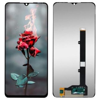 PANTALLA COMPLETA COMPATIBLE CON ZTE BLADE A52 A72 INCELL COLOR NEGRO
