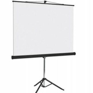 PANTALLA DE PROYECCION PORTATIL DE TRIPIE MULTIMEDIA SCREEN MST154 1.54X1.54M. - 86 PULGADAS DIAGONALES.