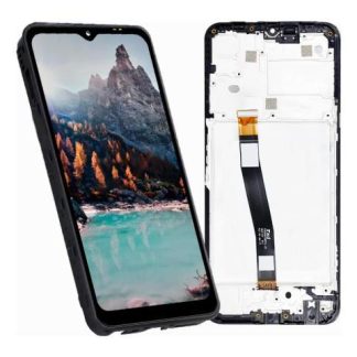 PANTALLA PARA SAMSUNG A22 5G A226BR INCELL CON MARCO NEGRO