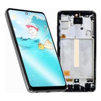 PANTALLA PARA SAMSUNG A52 4G A525F INCELL COMPLETA CON MARCO NEGRO