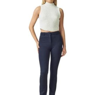 PANTALON DE VESTIR STRETCH AZUL MARINO HOLLY LAND