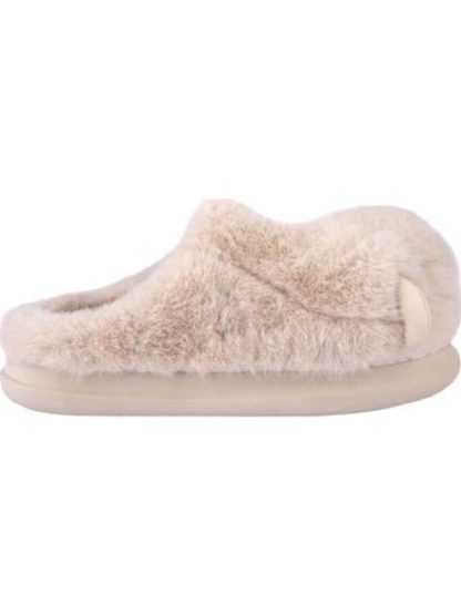 PANTUFLA GARRA PELUCHE BEIGE LOVE TO LOUNGE