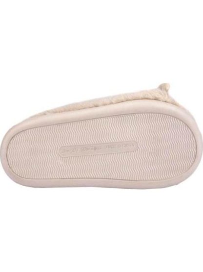 PANTUFLA GARRA PELUCHE BEIGE LOVE TO LOUNGE - Image 4