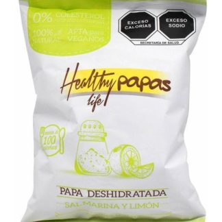 PAPA DESHIDRATADA SAB SAL MARINA Y LIMON 21 G HEALTHY LIFE