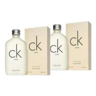 PAQUETE 2X1 CK ONE UNISEX CALVIN KLEIN 200 ML - ORIGINAL