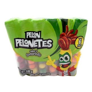 PAQUETE PELONETES PULPA CONFITADA CON 6 PIEZAS DE 30 GR