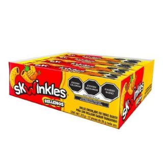 PAQUETE SKWINKLES RELLENOS PINA TAMARINDO CON 12 PIEZAS DE 19 GR