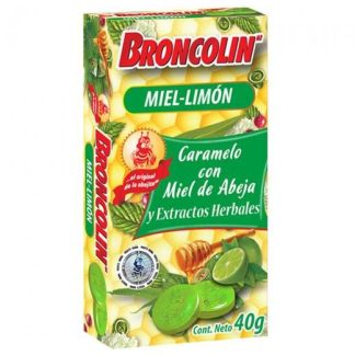PASTILLAS BICOESTOL SABOR LIMON CAJA C 16 EUCALIPTOGORDOLOBO Y SA BRONCOLIN