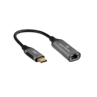 PERFECT CHOICE ADAPTADOR USC C MACHO - RJ-45 MACHO NEGRO