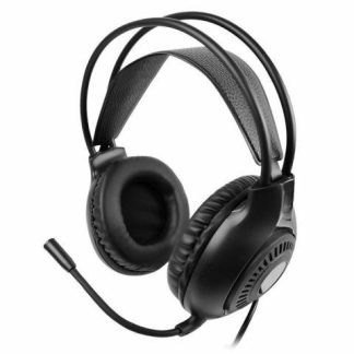 PERFECT CHOICE AUDIFONOS CON MICROFONO PC-112150 ALAMBRICO 1.8 METROS 3.5MM NEGRO
